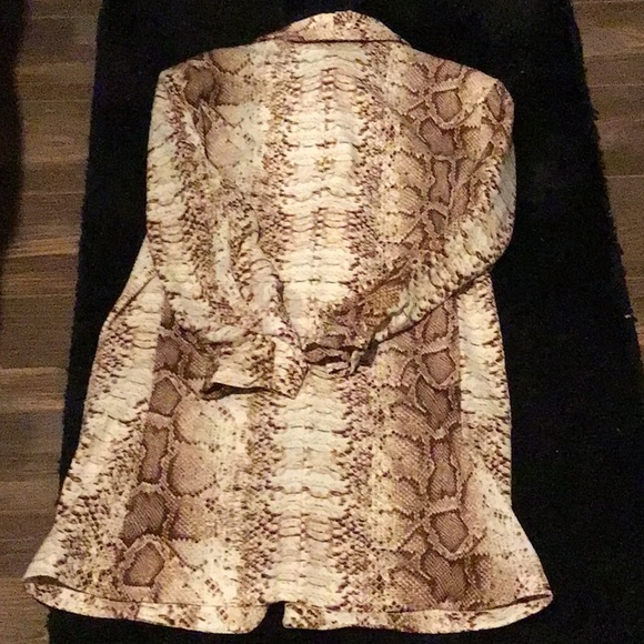 Snakeskin Print Blazer-New with tag - Picture 8 of 10